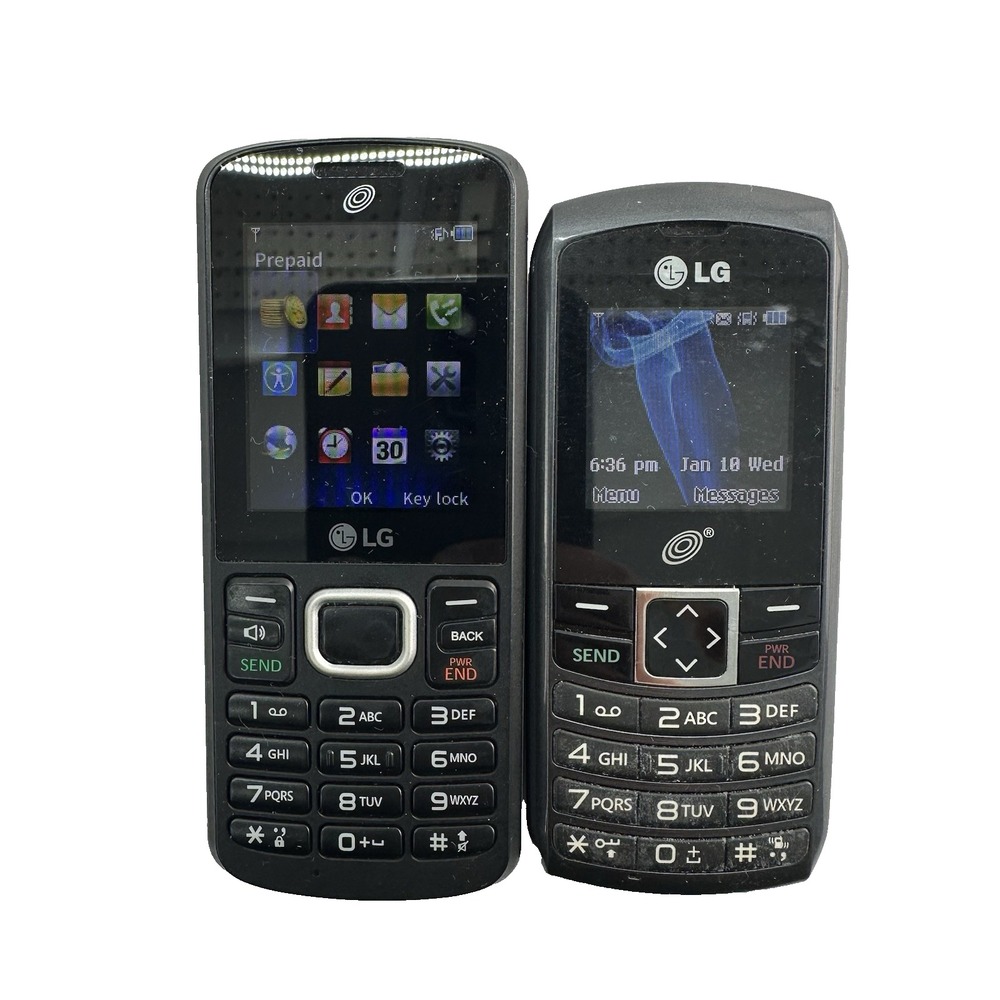 LG328BG & LG320G Cell Phone Lot – Tested – Basic Feature Phones – Tracfone